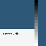 Color chip: Spray Drift