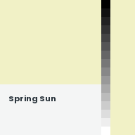 Color chip: Spring Sun