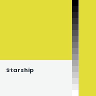 Color chip: Starship