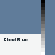 Color chip: Steel Blue