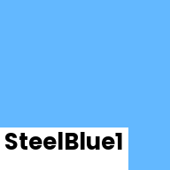 Color chip: SteelBlue1