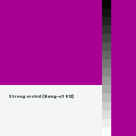 Color chip: Strong orchid (Bang-v3 612)