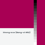 Color chip: Strong rose (Bang-v3 652)