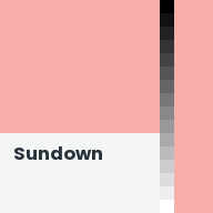 Color chip: Sundown