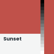 Color chip: Sunset