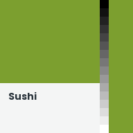 Color chip: Sushi