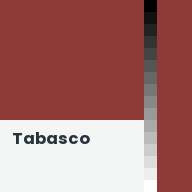 Color chip: Tabasco