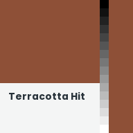 Color chip: Terracotta Hit