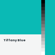 Color chip: Tiffany Blue