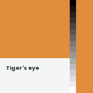 Color chip: Tiger's eye