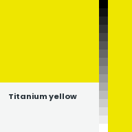 Color chip: Titanium yellow