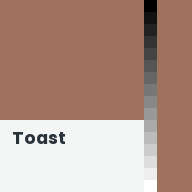Color chip: Toast