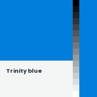 Color chip: Trinity blue