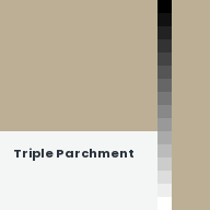 Color chip: Triple Parchment