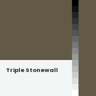 Color chip: Triple Stonewall