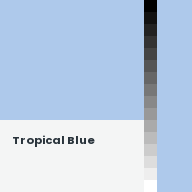 Color chip: Tropical Blue