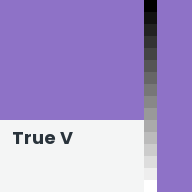 Color chip: True V