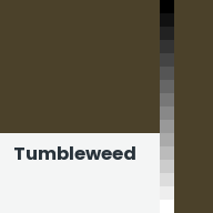 Color chip: Tumbleweed
