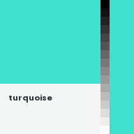 Color chip: turquoise