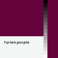 Color chip: Tyrian purple