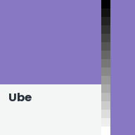 Color chip: Ube