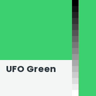 Color chip: UFO Green