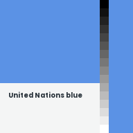 Color chip: United Nations blue