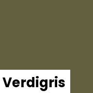Color chip: Verdigris