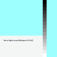 Color chip: Very light cyan (Bang-v3 359)