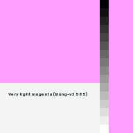 Color chip: Very light magenta (Bang-v3 585)