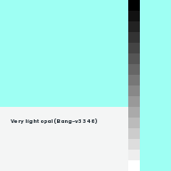 Color chip: Very light opal (Bang-v3 346)