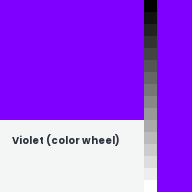 Color chip: Violet (color wheel)