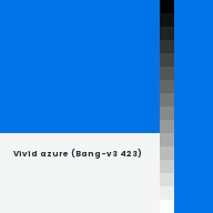 Color chip: Vivid azure (Bang-v3 423)