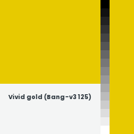 Color chip: Vivid gold (Bang-v3 125)