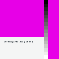 Color chip: Vivid magenta (Bang-v3 592)