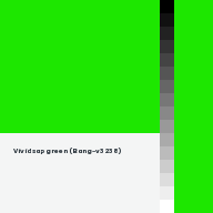Color chip: Vivid sap green (Bang-v3 238)