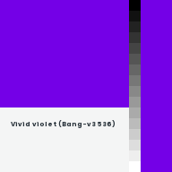 Color chip: Vivid violet (Bang-v3 536)