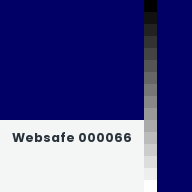 Color chip: Websafe 000066
