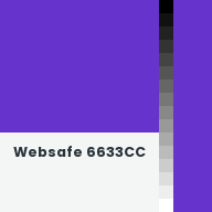 Color chip: Websafe 6633CC