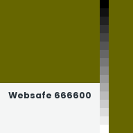 Color chip: Websafe 666600