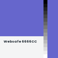 Color chip: Websafe 6666CC