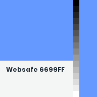 Color chip: Websafe 6699FF