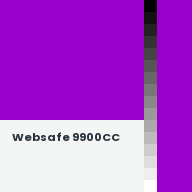 Color chip: Websafe 9900CC