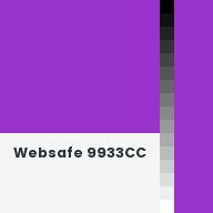 Color chip: Websafe 9933CC