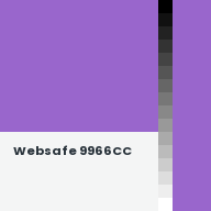 Color chip: Websafe 9966CC