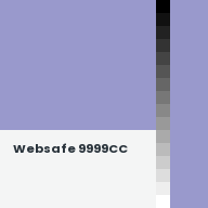 Color chip: Websafe 9999CC