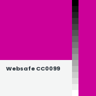Color chip: Websafe CC0099