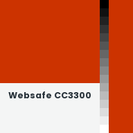 Color chip: Websafe CC3300
