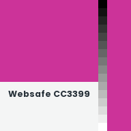Color chip: Websafe CC3399