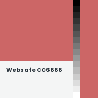 Color chip: Websafe CC6666